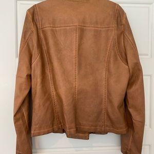 Max Studio Faux Leather Jacket